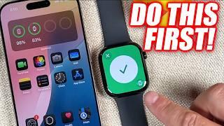 How To Set Up The Apple Watch Series 10 With iPhone (Basics)