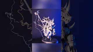 Making Real Lightning! #aos #paintingtutorial #warhammer #hobby #gamesworkshop #howto #shorts