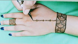 new fashion ki mehndi design | latest easy mehndi design | simple mehndi design for beginners