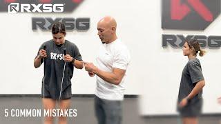 5 COMMON BEGINNER JUMP ROPE MISTAKES | Rx Smart Gear