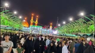 حرم زیبای امام علی در نجف اشرف