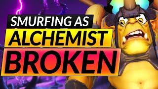 How to RANK UP with EVERY HERO - ALCHEMIST SMURF Builds and Tips ANALysis - Dota 2 Guide