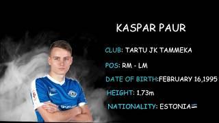 Kaspar Paur Highlights | Tartu JK Tammeka | 2017