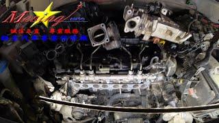 How To Clean EGR System Removing Carbon  HYUNDAI SANTA FE 2.2D CRDI 2015~2020 D4HB A6LF3 AWD