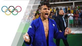 Italy's Basile upsets Number One Title Holder in Men's Judo 66kg