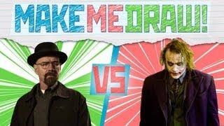 Breaking Bad vs The Joker! - Make Me Draw