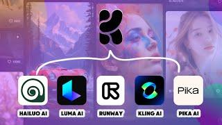 Krea AI: The Ultimate Video Generator with Hailuo, Luma, Runway, Pika & Kling All in One!