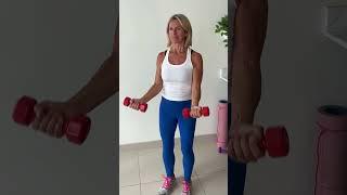 Get Slim & Toned Arms In 4 Moves #armworkout #weightloss #fitness #beauty