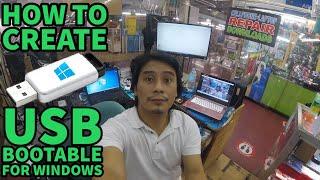 Easy and fast way to create Windows 10 USB bootable by Whatsupbob