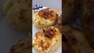 Batata recheada muito fácil