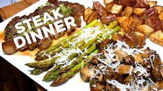 HOW TO MAKE A STEAK DINNER COOKBANG