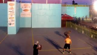 Shorty Ruiz vs Joe Kaplan - 3 WallBall Outdoor Worlds 1 Wall Small Ball