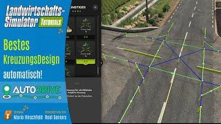 AutoDrive Tutorial #5  Kreuzungen bauen & anbinden! | LS25 Mod