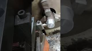 Metric Thread 2mm Pitch, #lathe #tech #threads #threadwork