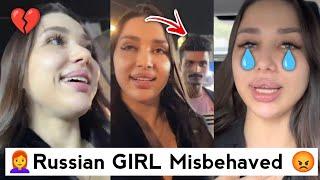  RUSSIAN GIRL M!SBEHAVED IN INDIA ‍ | AXY FACTS