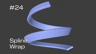 Cinema 4D Quick Tip #24 - Spline Wrap (Project File on Patreon)