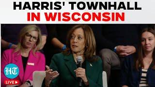 Kamala Harris LIVE | Harris's Holds Townhall At Wisconsin With Liz Cheney & Charlie Sykes | US news