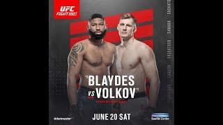 MMA DFS UFC Fight Night: Blaydes vs Volkov