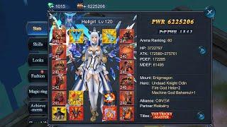 Goddess primal chaos- Update my waifu review build 6.2m power level 120 mage