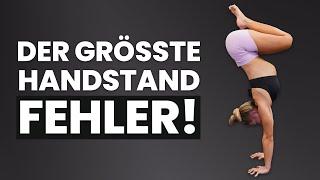 Der größte Handstand Fehler! Tue das nicht! Handstand richtig lernen in 3 Schritten behebst!