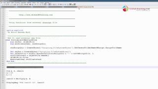 VB Scripting - Using Procedures - Part 5