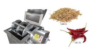 Food Crushing Industrial Chili Powder Grinding Machine Spice hammer mill