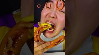 Kielbasa Sausages Emoji Eating Challenge | Смешные видео в TikTok | Mukbang #shorts