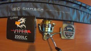 Спиннинг Gad Chaser 3-14 гр. + катушка Kosadaka Viper 2000LC. Обзор снасти Федора.