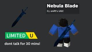 free back sword ugc limited - Roblox