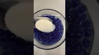 Making Blue Boba Pearls From Scratch 