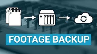 How We Backup Video Footage and Project Files