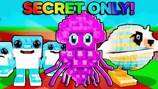 Starting Over as NOOB with ONLY SECRETS in Roblox Steal a Brainrot...