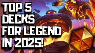 Best Hearthstone Decks To Hit Legend in 2025!