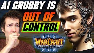 Grubby AI Voice is OUT OF CONTROL - Paladin Hawks - WC3 - Grubby