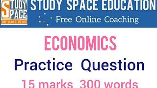 #MPPSC Answer Writing Practice Question - Economics - 15 marks - 300 words
