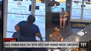 WATCH: Auto Shop Worker's Juneteenth Mockery Backfires