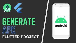 How to generate APK file in Flutter | Android Studio | LATEST | 2021