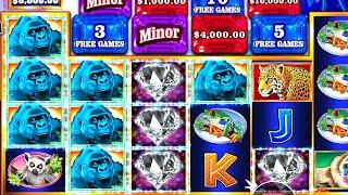 CONGO CASH XL SLOT GAMEPLAY - (WILD STREAK GAMING)