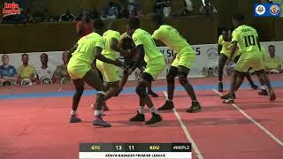 GITHURAI CHEETAHS VS RAPID DEPLOYMENT UNIT || KENYA KABADDI PREMIER LEAGUE