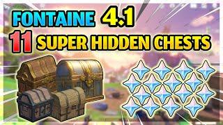 11 Super Hidden Chests In Fontaine 4.1 Genshin Impact