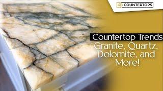 Countertop Trends 2023: Granite, Quartz, Dolomite, and More by KB Countertops