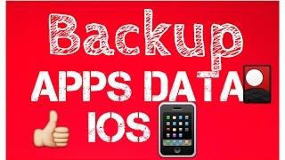 How to backup app data on iphone/ipad/ipod (100% works - without itunes)