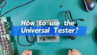 Antminer Universal Tester using tutorials, one tester can test all models