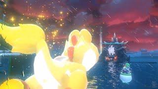 Super Mario 3d World Bowser's Fury Giga Cat Yoshi vs Giga Bowser