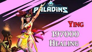 Геймплей Инь - 197000 исцеления за 14 минут игры | Paladins