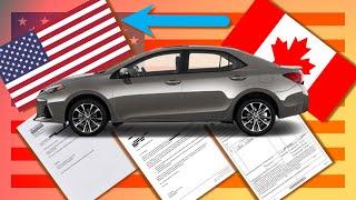 How to import a car to USA