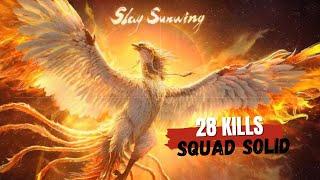 NARAKA BLADEPOINT : SLAYING SUNWING | SOLID SQUAD | 28 KILLS