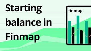 Starting balance in Finmap