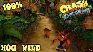 Crash Bandicoot N. Sane Trilogy - Crash 1 - Hog Wild (4K 60FPS)