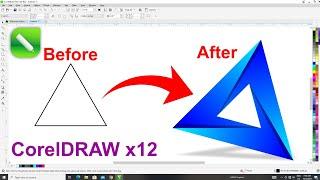 Best 3D Triangle Design in Coreldraw